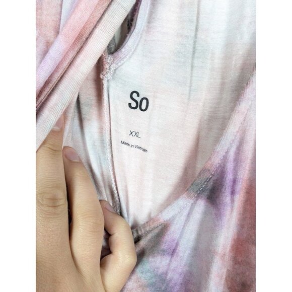 SO Maxi‎ Dress Size XXL Boho Hippie Peasant Summer Tie Dye Fairy Beach Vacation - Picture 5 of 9